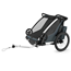 Thule Chariot Cross 2 cykelvagn G3, dark slate