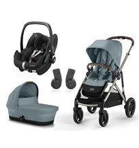 Cybex Talos S Lux duovagn 2023 + Maxi-Cosi Pebble Pro + adapter