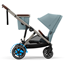 Cybex e-Gazelle S sittvagn, stormy blue/taupe chassi