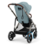 Cybex e-Gazelle S sittvagn, stormy blue/taupe chassi