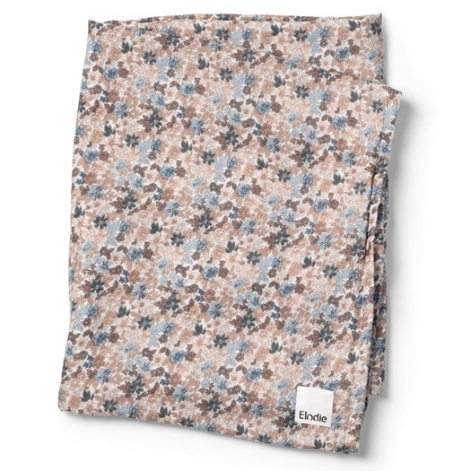 Elodie Details bamboo muslin blanket 1-p, Blue Garden