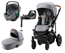 Britax Smile 4 duovagn + babysafe 3 babyskydd + variobas 5Z