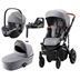 Britax Smile 4 duovagn + Baby-Safe Pro babyskydd + variobas 5Z