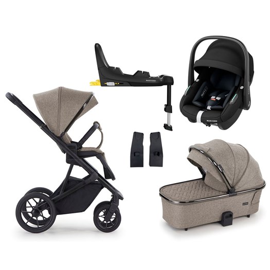 Crescent Prestige 2 Exclusive + Maxi-Cosi Pebble S med isofixbas och adaptrar