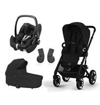 Cybex Talos S Lux duovagn 2023 + Maxi-Cosi Pebble Pro + adapter