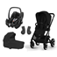 Cybex Talos S Lux duovagn 2023 + Maxi-Cosi Pebble Pro + adapter