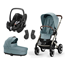 Cybex Talos S Lux duovagn 2023 + Maxi-Cosi Pebble Pro + adapter