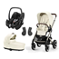 Cybex Talos S Lux duovagn 2023 + Maxi-Cosi Pebble Pro + adapter