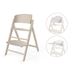 Cybex Click & Fold 3in1 matstol/babyset/bricka, all natural