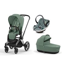Cybex Priam duovagn + BeSafe Go Beyond babyskydd