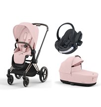Cybex Priam duovagn + BeSafe iZi Go Modular X2 i-Size babyskydd