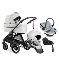 Emmaljunga Sento Pro duovagn Urban Ergo + BeSafe Go Beyond babyskydd + isofixbas