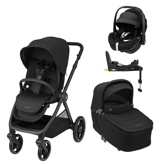 Maxi-Cosi Oxford Plus duovagn +  Pebble 360 Pro 2 babyskydd + bas