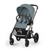 Cybex Balios S Lux sittvagn 2024, stormy blue/taupe chassi