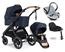 Emmaljunga Sento Max Outdoor duovagn Ergo+ Go Beyond babyskydd + bas