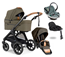 Emmaljunga Sento Pro outdoor duovagn Flat+ Go Beyond babyskydd + bas