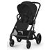 Cybex Balios S Lux sittvagn 2024, moon black/svart chassi