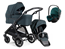 Emmaljunga Sento Urban duovagn Flat+ Baby-Safe Pro babyskydd