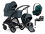 Emmaljunga Sento Urban duovagn Flat+ Baby-Safe Pro babyskydd + bas