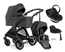 Emmaljunga Sento Urban duovagn Flat+ Go Beyond babyskydd + bas