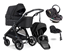 Emmaljunga Sento Urban duovagn Flat+ Go Beyond babyskydd + bas