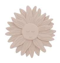 Label Label bitleksak silikon solros, rosa