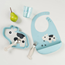 Done by Deer stick&stay snackstallrik Dotti, blue