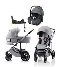 Britax Smile 5Z duovagn + Pebble 360 Pro2 babyskydd + isofixbas