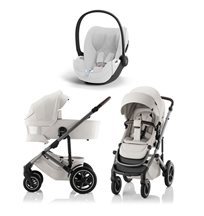 Britax Smile 5Z duovagn + Cybex Cloud T babyskydd