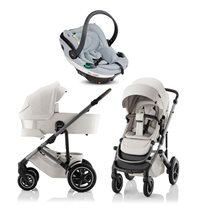 Britax Smile 5Z duovagn + BeSafe Go Beyond Babyskydd