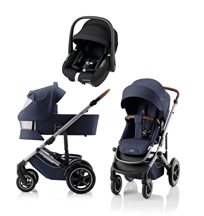 Britax Smile 5Z duovagn + Maxi-Cosi Pebble S babyskydd