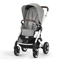 Cybex Talos S Lux sittvagn, stone grey/silvrigt chassi