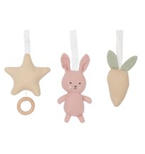 Jabadabado babygymfigurer, bunny rosa