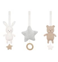 Jabadabado babygymfigurer, teddy & bunny