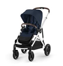 Cybex Gazelle S sittvagn, ocean blue/silvrigt chassi