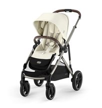 Cybex Gazelle S sittvagn, seashell beige/taupe chassi