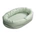 NG Baby sovpöl med spets, MOOD sage green