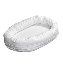 NG Baby sovpöl med spets, MOOD vit