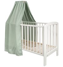 NG Baby sänghimmel, MOOD spets sage green