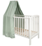 NG Baby sänghimmel, MOOD spets sage green