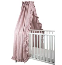NG Baby sänghimmel med volang, MOOD rose