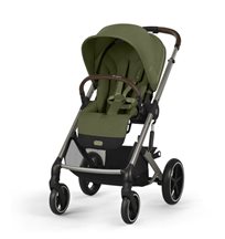 Cybex Balios S Lux sittvagn 2024, moss green/taupe chassi