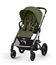Cybex Balios S Lux sittvagn 2024, moss green/taupe chassi