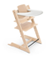 Stokke Tripp Trapp matstolspaket med babyset + bricka, natur