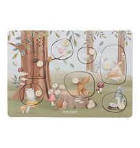 Little Dutch pussel med ljud, Forest Friends