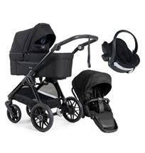 Emmaljunga Sento Pro duovagn Urban Ergo + izi go modular babyskydd