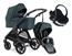 Emmaljunga Sento Pro duovagn Urban Flat + izi go modular babyskydd
