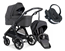 Emmaljunga Sento Pro duovagn Urban Flat + izi go modular babyskydd