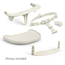 Elodie Details Grace matstol, vanilla white