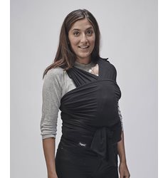 Najell wrap bärsjal charcoal black, stl M/L